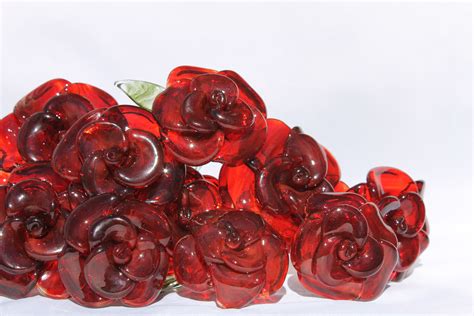 glass rose amazon|where to buy glass roses.